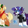 Mane Six Re-Redesigns (pt 2)