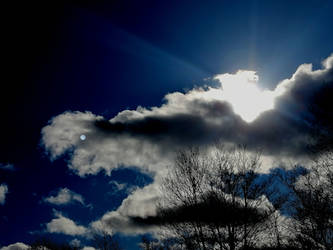 Holy doggod cloud shape