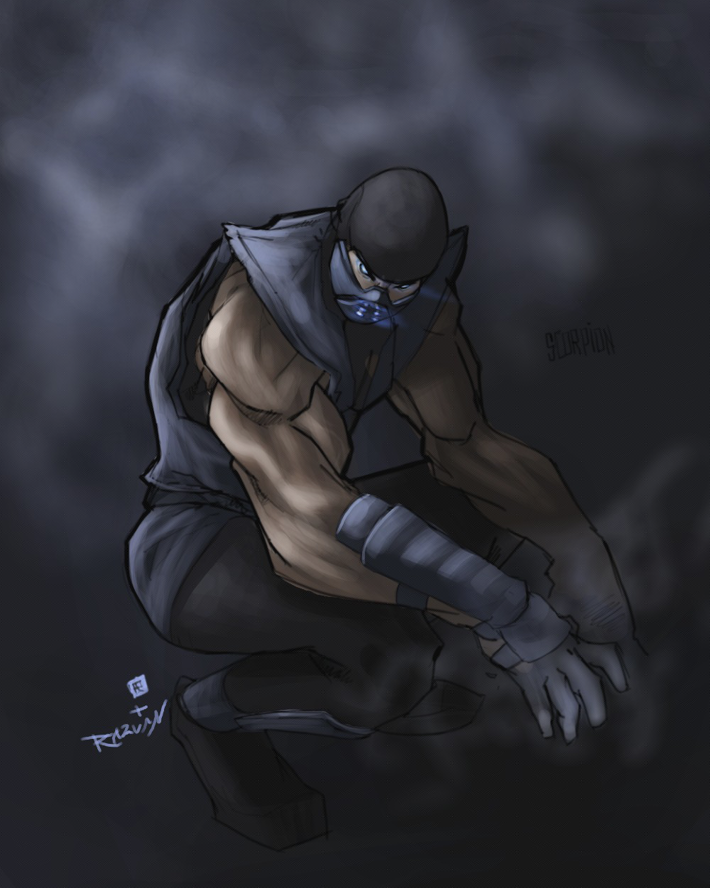 Scorpion as subzero -_-UUUUUUU