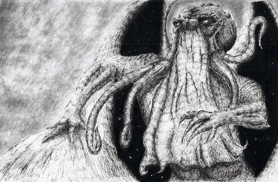 Cthulhu ink by Seath-Lorkencrain on DeviantArt