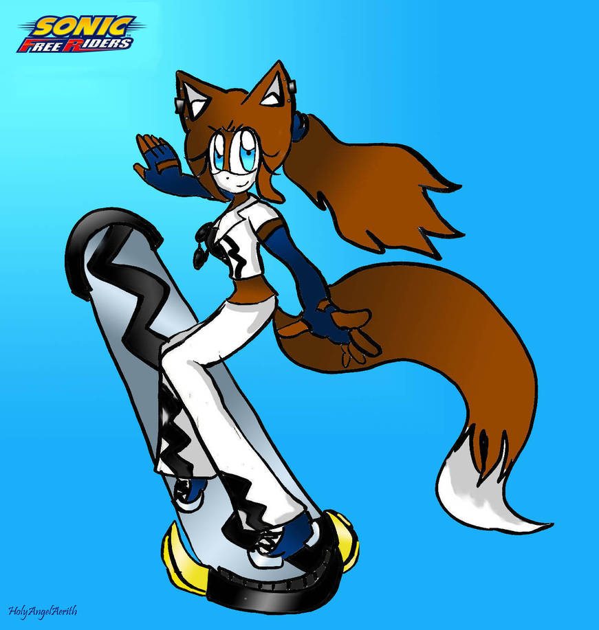 Rici Sonic Free Riders by RoX-Ann on DeviantArt