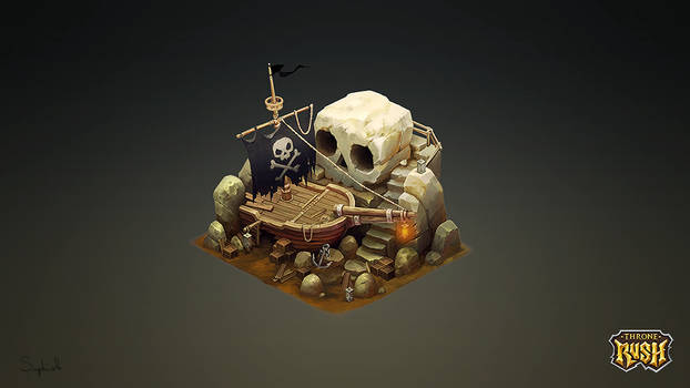 Isometric Pirate Ship