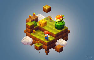 Isometric Mario Final Scene| FanArt #9