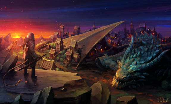 The Journey in The Sleeping Dragon City