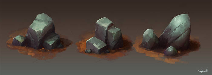 Isometric Stones| Patreon Reward#9