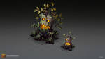 Isometric Evil Trees by Sephiroth-Art