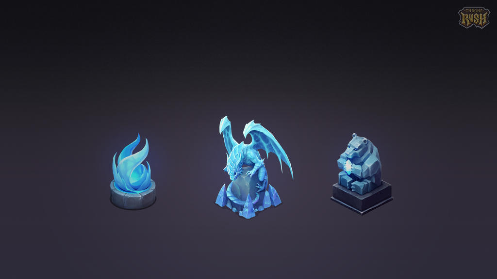 Isometric Frozen Decor