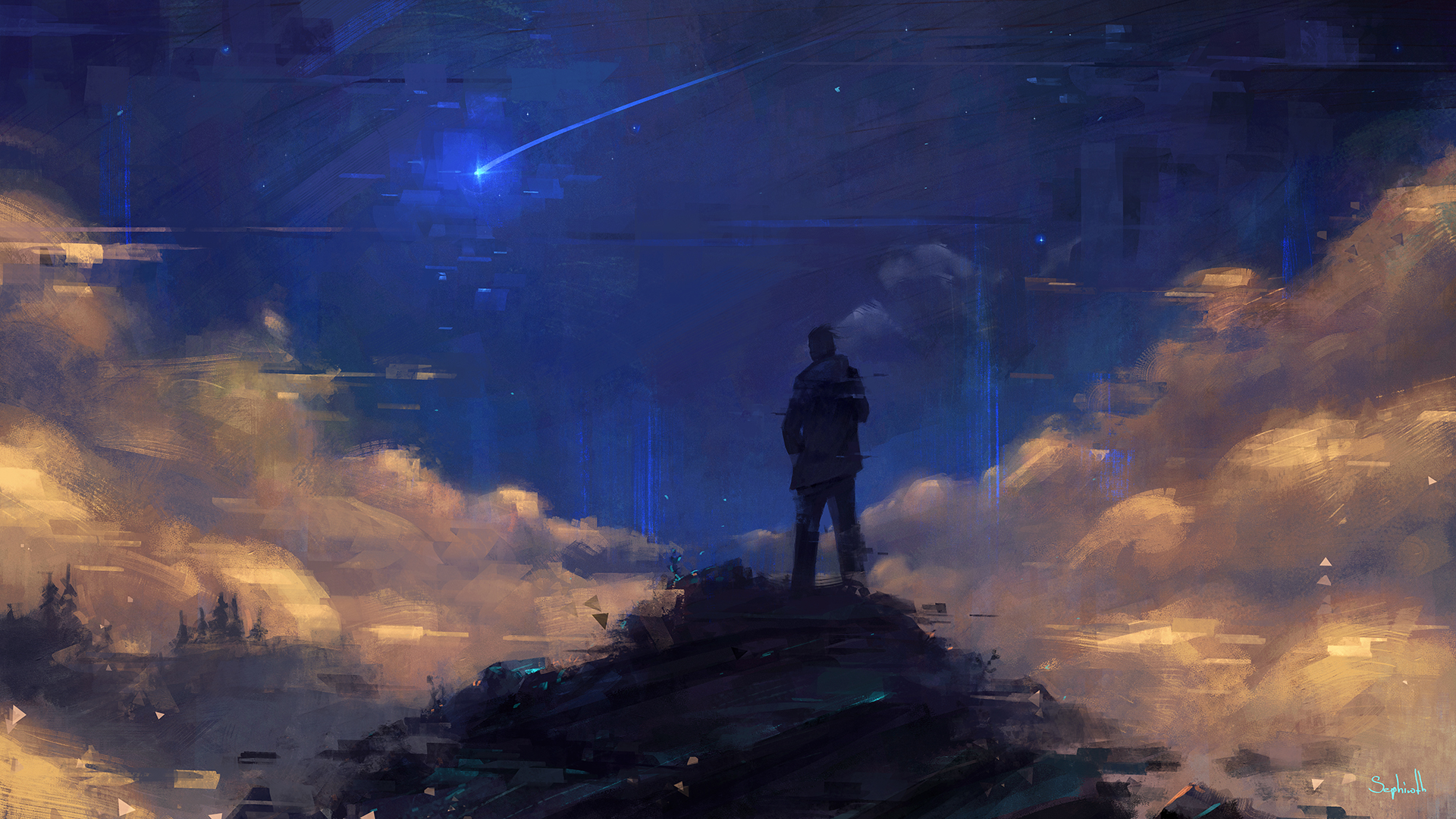 Falling Star by Sephiroth-Art