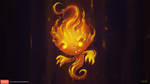 Fire Elemental by Sephiroth-Art
