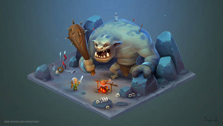 EVIL TROLL in ISOMETRIC