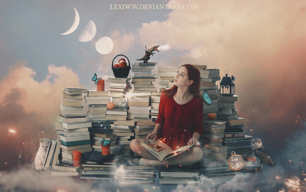 Bookworm by lexiww