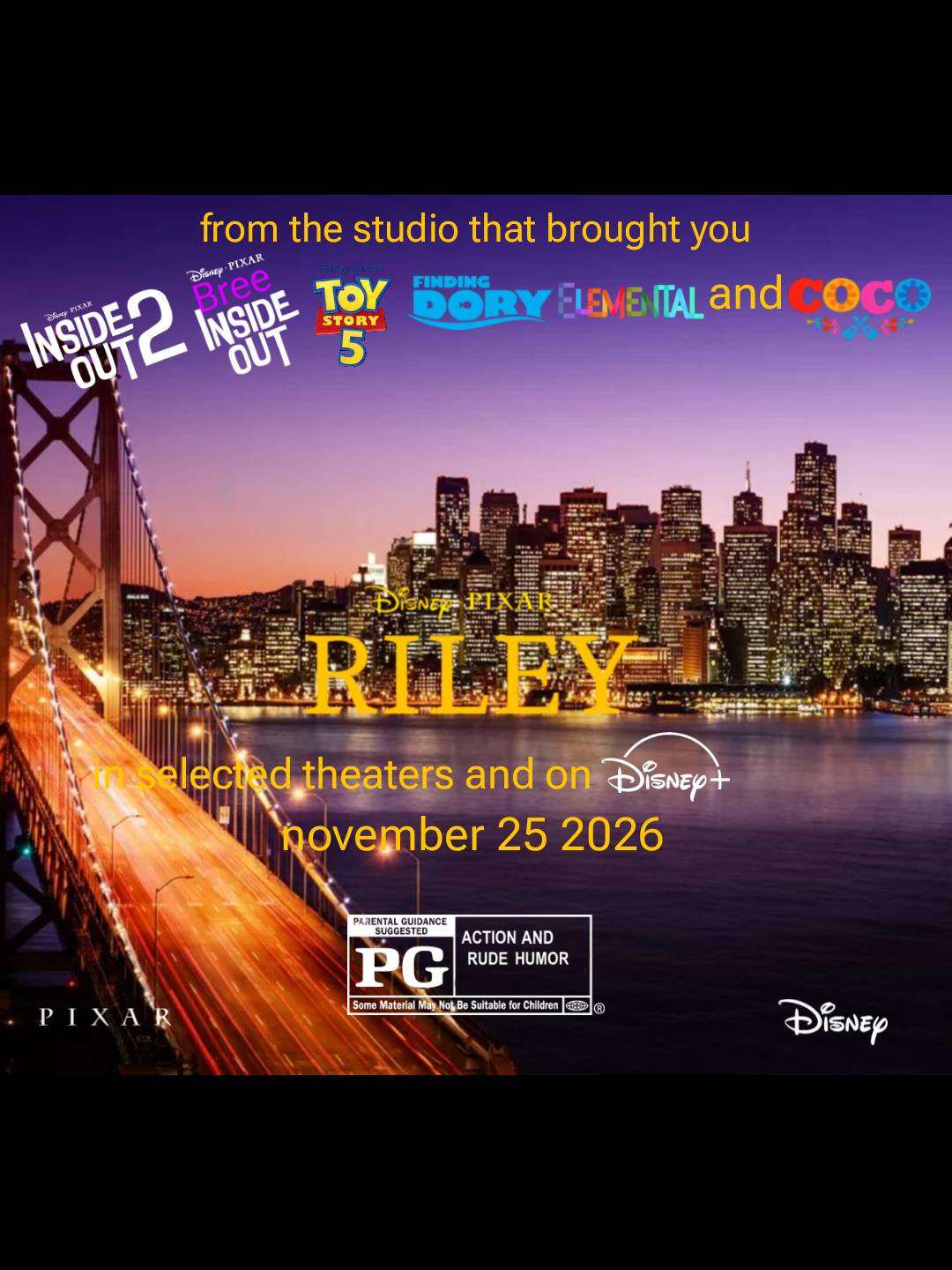 Disney Animators' Collection Riley Disney's Pixar Riley Poster by MarioGMOR on DeviantArt
