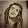 Bob Marley Drawing Charcoal