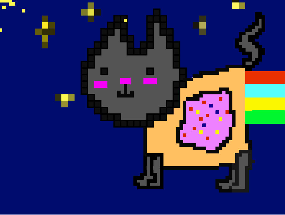 8 Bit nyan cat by soupcat16 on DeviantArt 8 Bit nyan cat by soupcat16 on DeviantArt