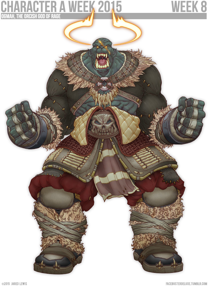 Caw15 8 Ogmah The Orcish God Of Rage By Huxtable On Deviantart Caw15 8 Ogmah The Orcish God Of Rage By Huxtable On Deviantart
