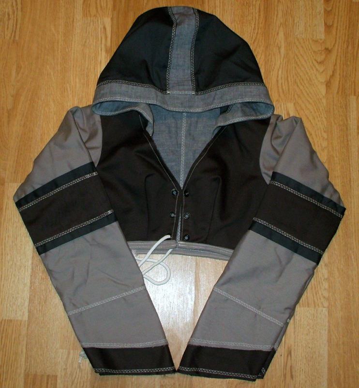 Reversible Hoodie Shrug 2