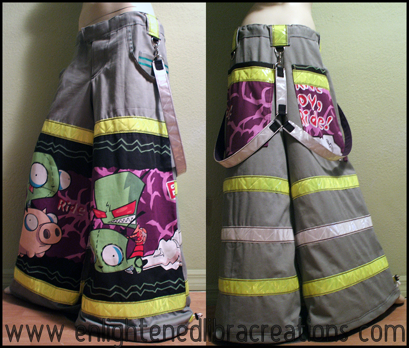 Invader ZIM Raver Phat Pants 5