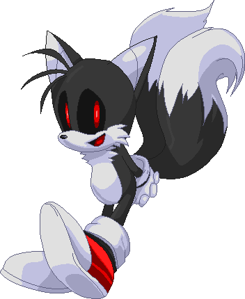 Tails.EXE Trace (Transparent) - ibisPaint