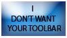 Don't want your toolbar stamp