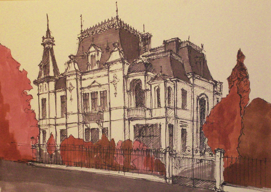 OldBucharest-Palatul Somanescu