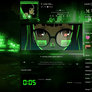 Lola // Hacker Girl Steam Profile Design