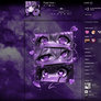 Steam Profile Artwork Design ~ Purple Banner Eyes