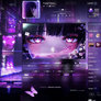 Steam Profile Artwork ~ Animated Neon Eyes