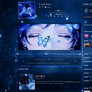 Steam Profile Artwork - Blue Dreamy Eyes