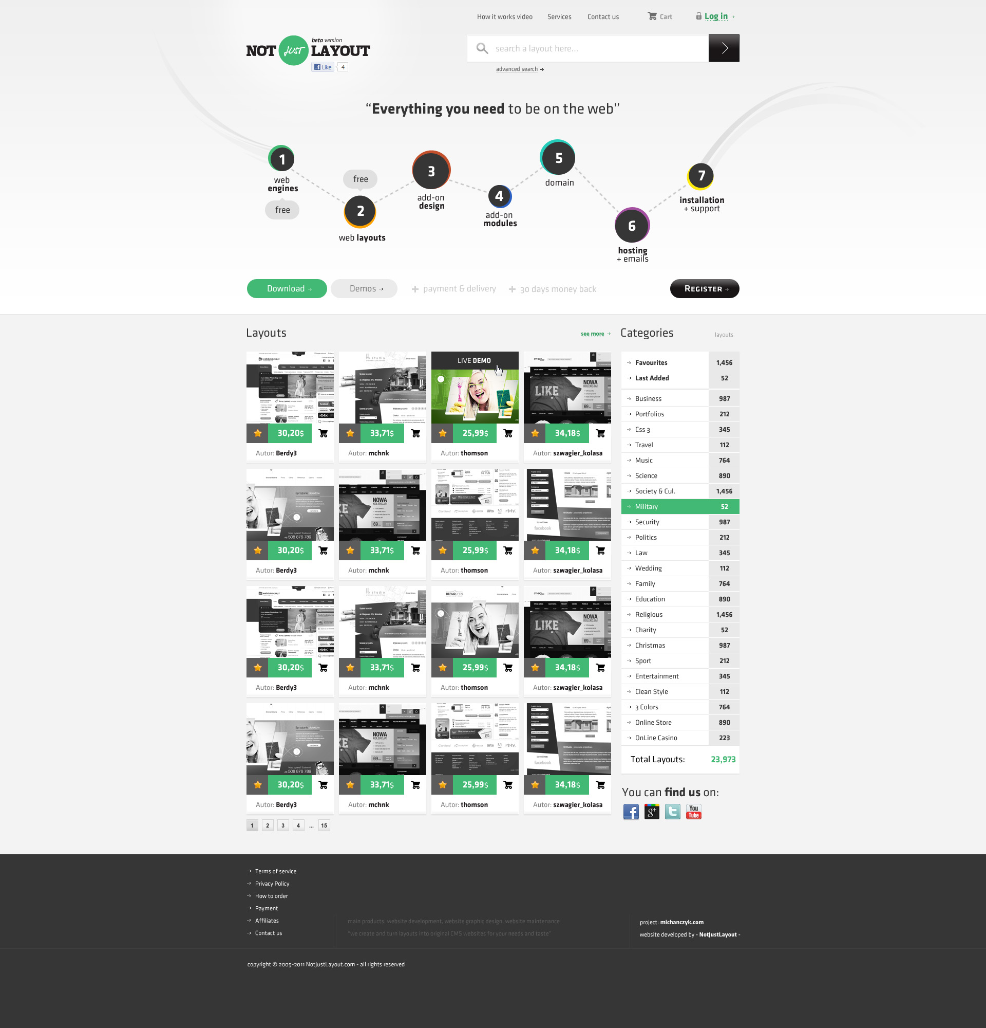 notjustlayout.com by PapciuZiom