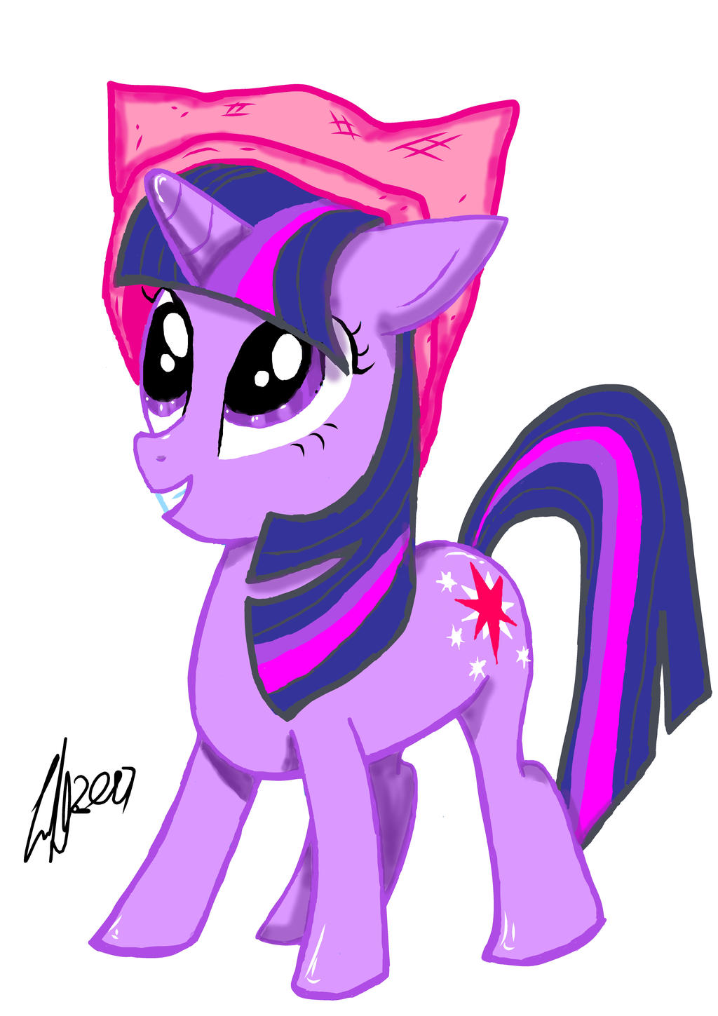 Twilight Sparkle Woman's March by JALaflin