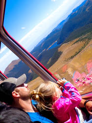 Small Girl with Binoculars