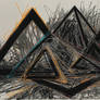 Chaotic Peaks of Geometry