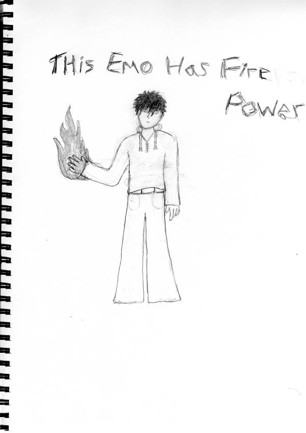 Emo Fire super fire emo power by popartmunki on DeviantArt