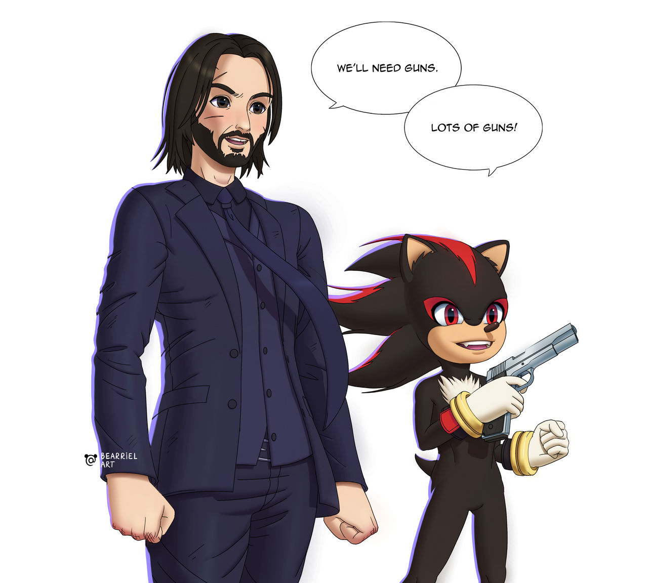 Keanu Reeves Shadow Project Keanu Reeves as Shadow by BearRielArt on DeviantArt