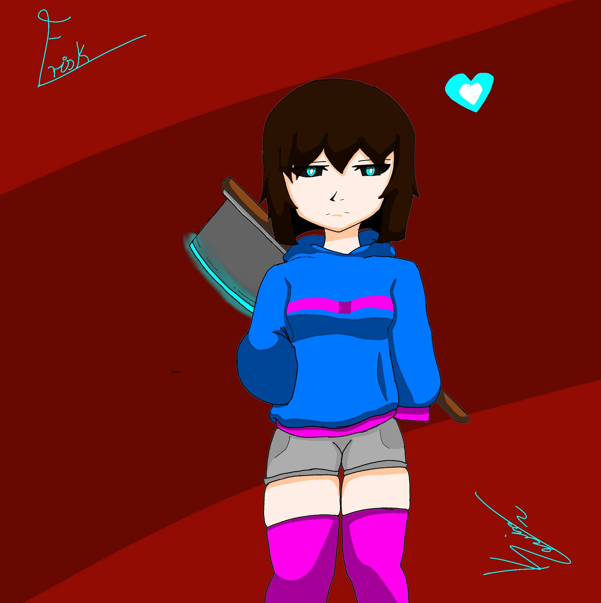 Frisk Capture Fatalexperimentale Frisk ( definitive edition) by krross on DeviantArt
