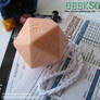 D20 dice Soap on a Rope -3D-