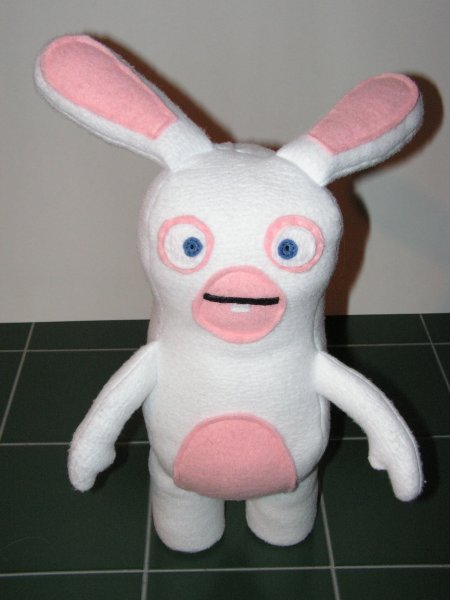 3D Rayman Raving Rabbid Plush