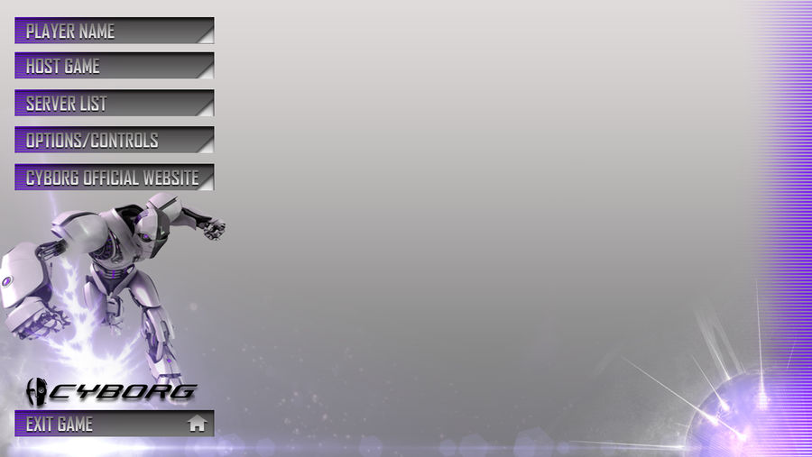 Game Menu Concept V.1 by 06durkins on DeviantArt