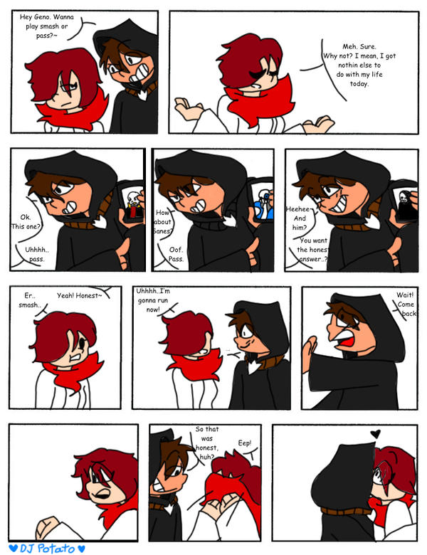 Reaper x Geno(Human) Comic by DJPotatoYT on DeviantArt