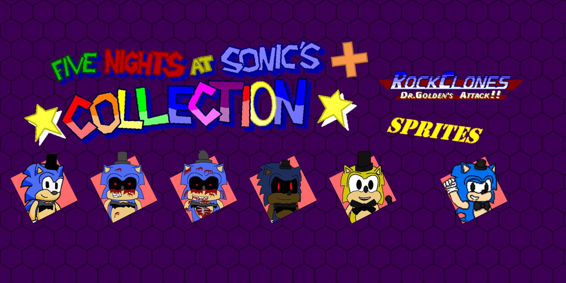 Fnas Collection Sprites by toymario123 on DeviantArt