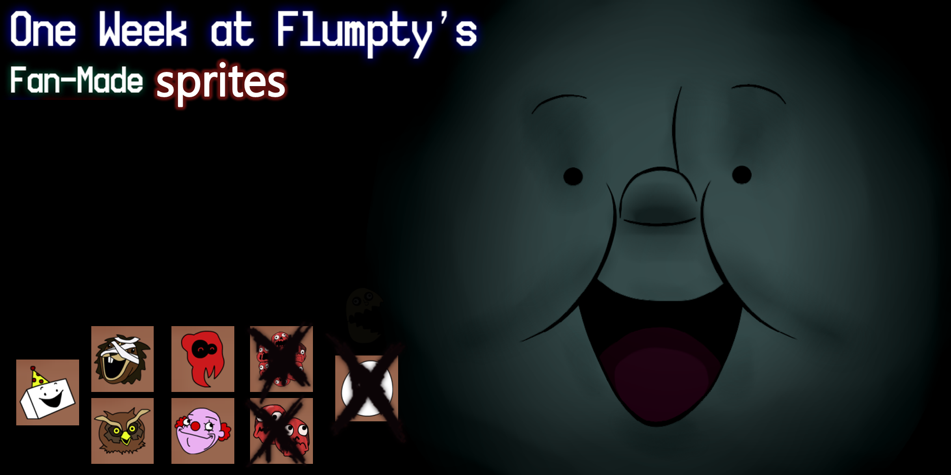 One Custom Night at Flumptys: Full Roster v2 by AccusedToppat on DeviantArt