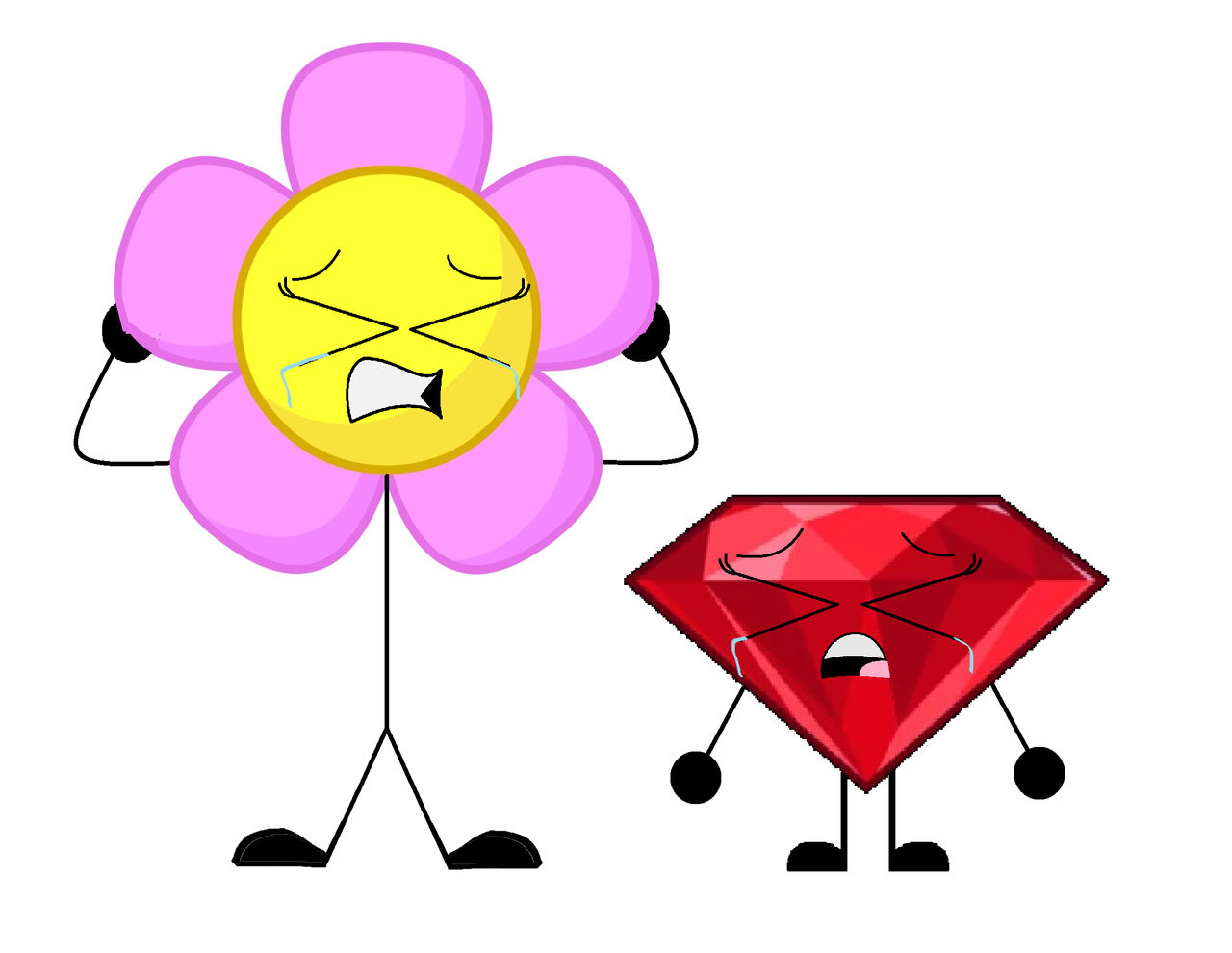 Cry Ruby Flower and Ruby crying (REMAKE) by sohaybbarkadle on DeviantArt