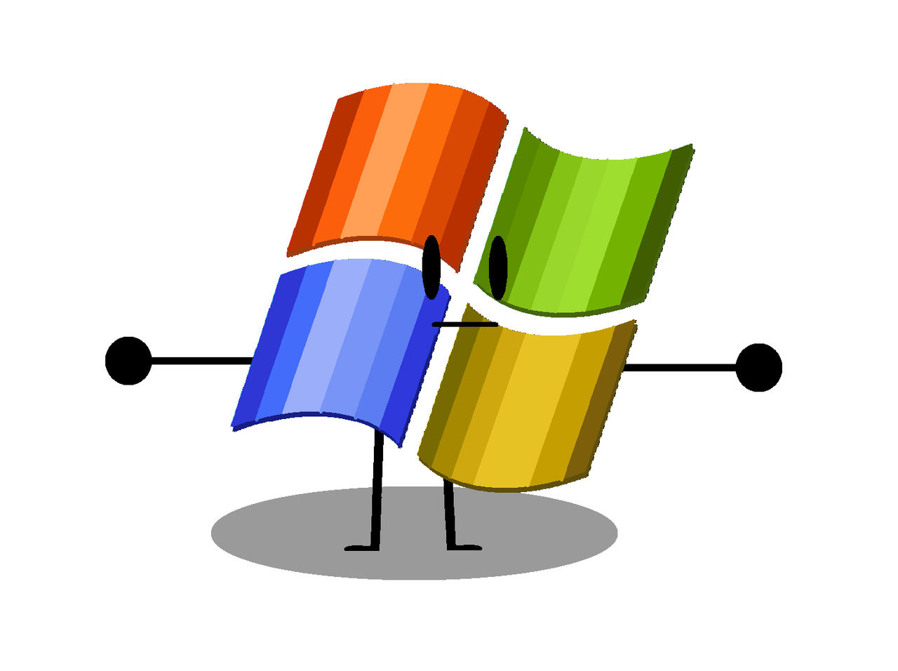 Windows XP T-Pose by sohaybbarkadle on DeviantArt