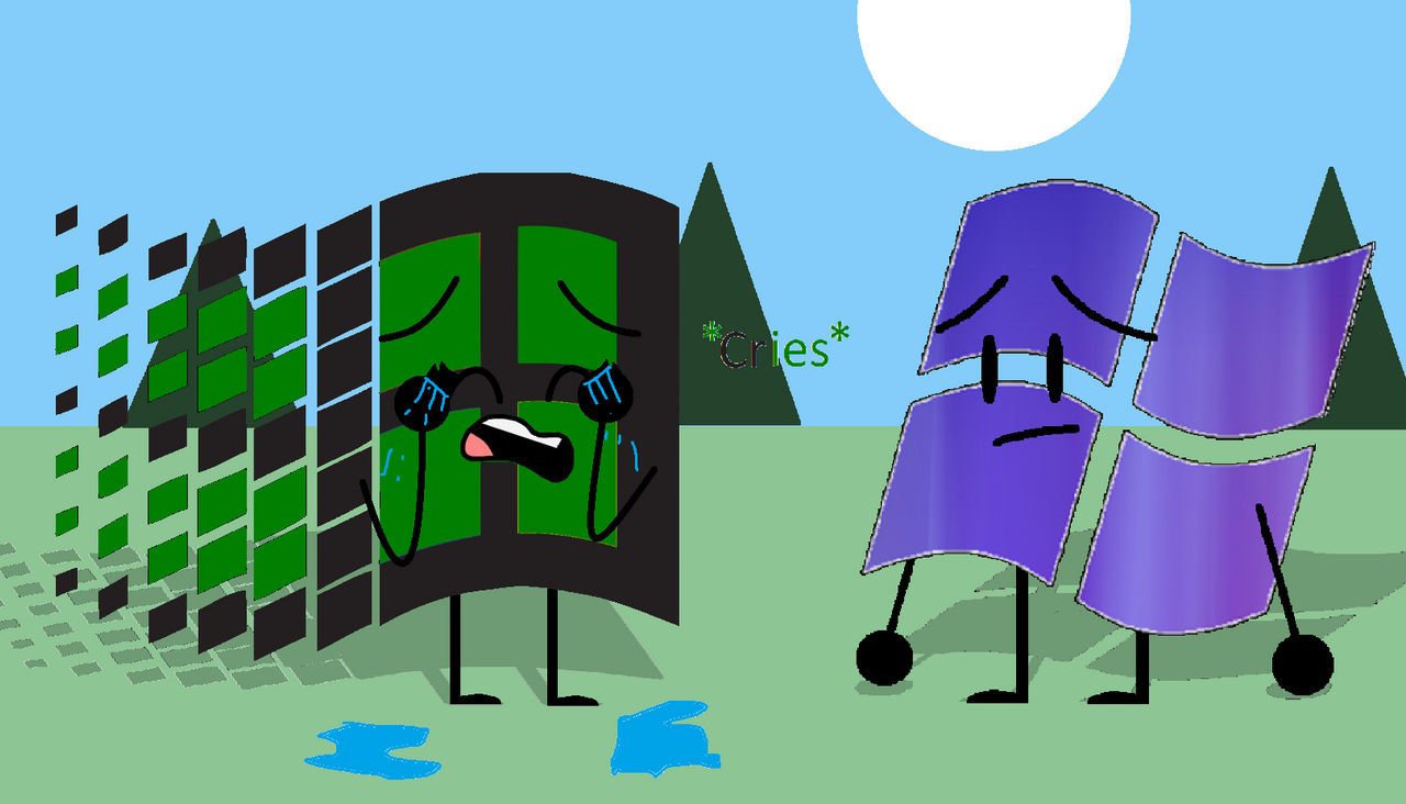 Windows Nature Crying (REQUEST) by sohaybbarkadle on DeviantArt