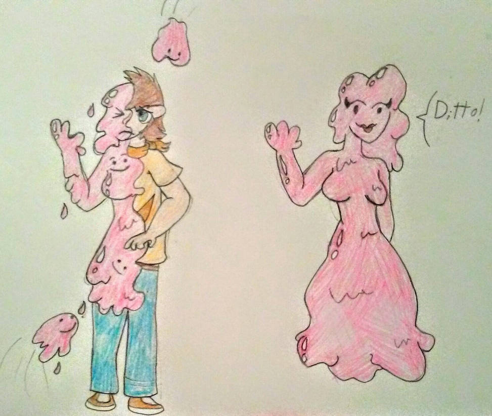 Antro Ditto A wild ditto horde appeared! (Anthro ditto tf tg) by Baumbs on DeviantArt