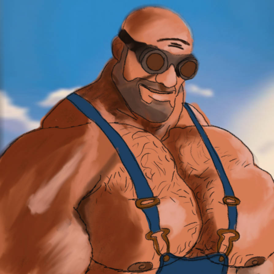 Buff Writer Tanner version of buff engineer. by MeowMeowCop on DeviantArt