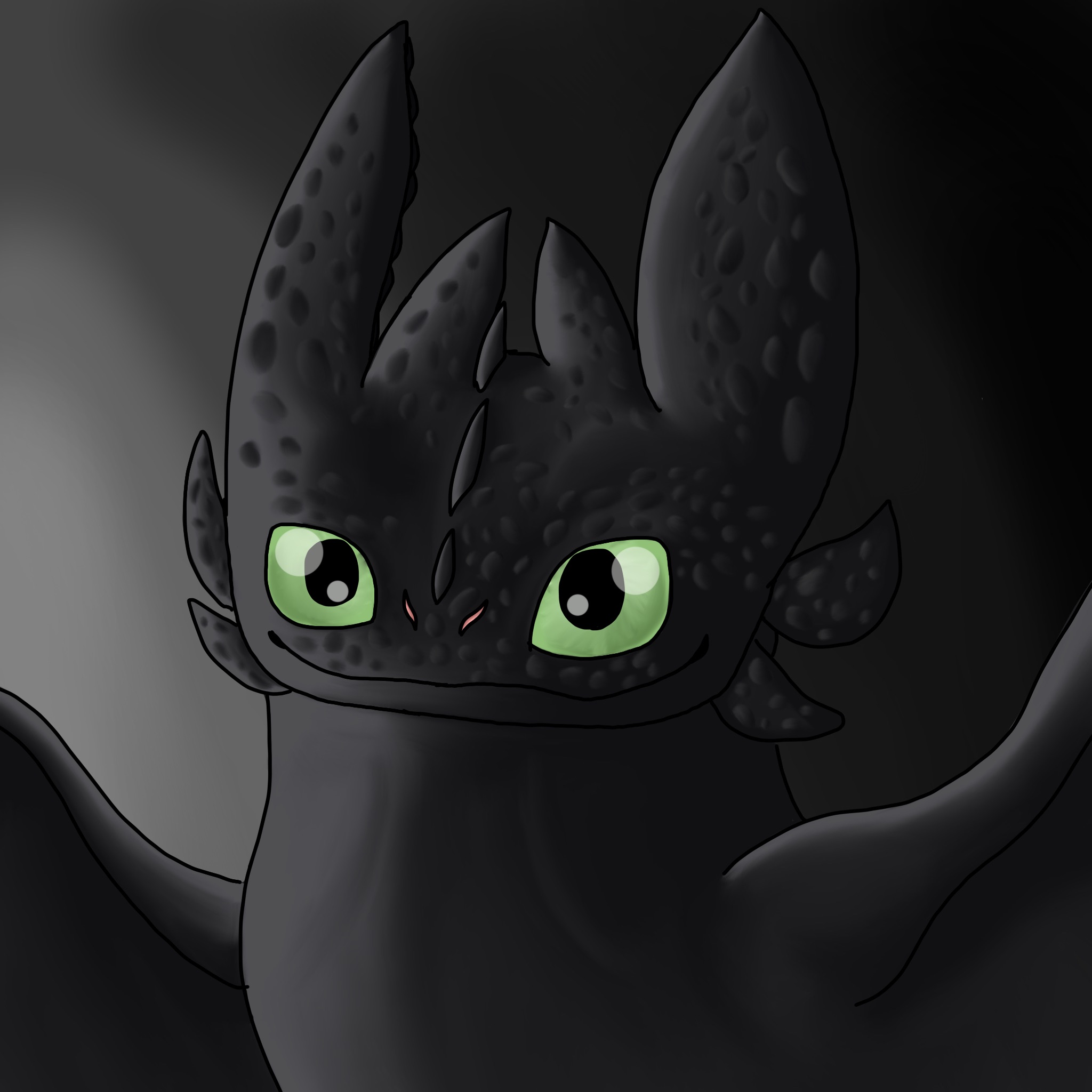 Httyd-toothless by Pigeon-Nuggets on DeviantArt