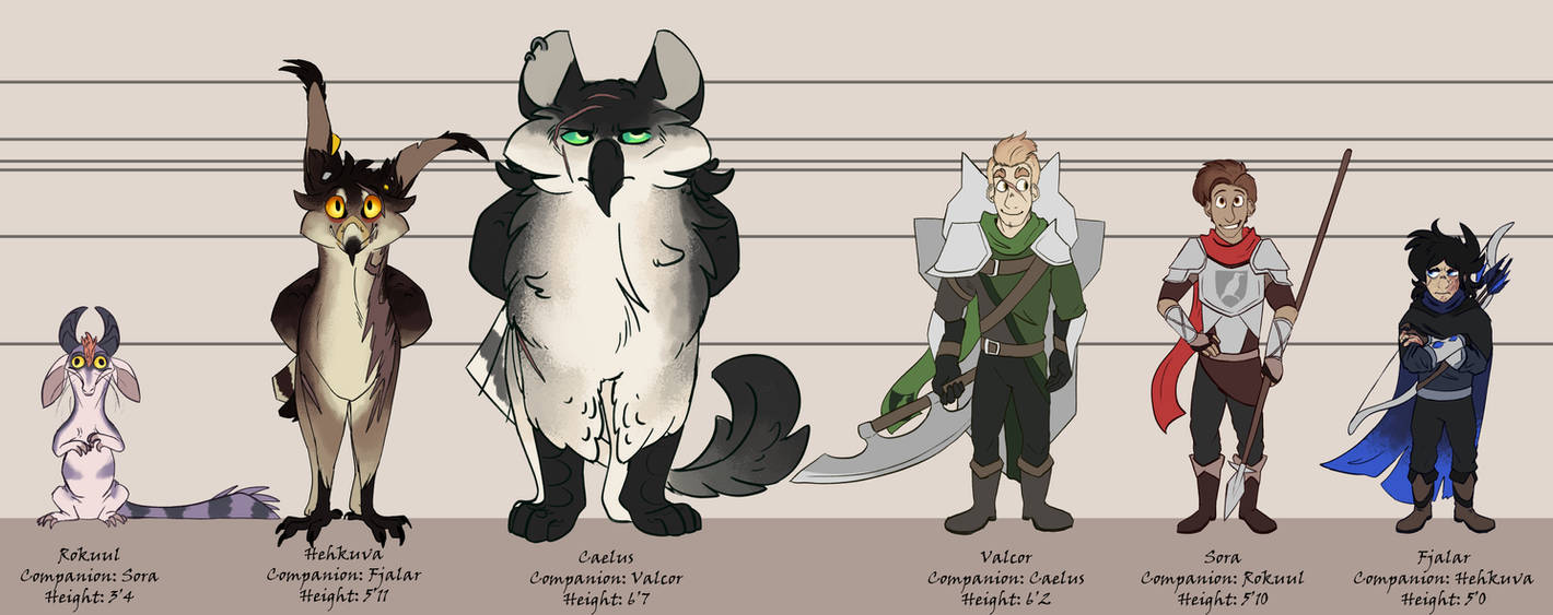 Height Chart by Strixcaliber on DeviantArt
