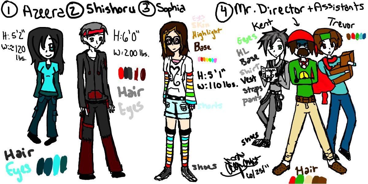 OC sheet by AzeeraTheNinja on DeviantArt