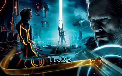 Tron Legacy Wall